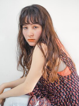 ベンジー 仙台店(benji) ウェーブパーマ×ロングヘア