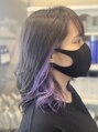 フィーユ 郡山安積店(FEYU) インナーカラー!オシャレを気軽に楽しめます。お任せ下さい。
