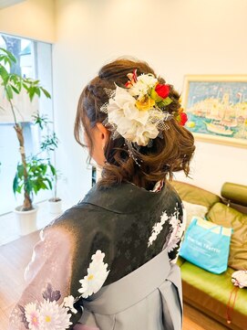 ティエス ジール 成瀬店(TS ZEAL) ハーフアップ