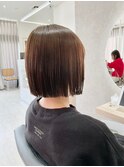 [Zina西新]髪質改善/切りっぱなしボブ/似合わせカット/艶髪