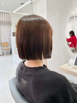 ジーナ 西新(Zina) [Zina西新]髪質改善/切りっぱなしボブ/似合わせカット/艶髪