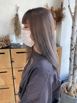 ノア(noa.) シアーラベンダーベージュ