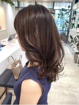 ステアケース 武蔵小杉店(stair:case) 大人ツヤ髪/コテ巻き風デジタルパーマ/脱白髪染め30代40代50代