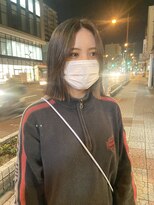 ボアップ(boappu)&nbsp;#ボブ#ぷつっと#切りっぱなし#顔まわりカット