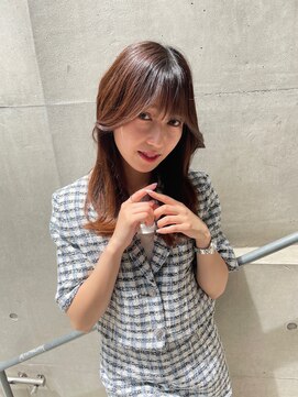 ロンド ストラーダ 心斎橋(Lond strada) マチルダボブ×ピンクベージュ×美髪［髪質改善/縮毛矯正］