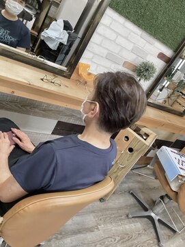 本田美容室 ショートパーマ