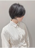 黒髪ショートボブ