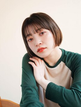 ジュール 大分(Joule) ミディアムヘア/斜めバング/グレージュカラー/大分駅