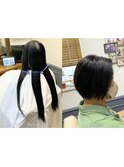 ヘアドネーションカット美髪エステショート【カミケン清明店】
