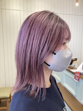 モリオフロムロンドン 大宮店(morio from London) シャドウルーツ×ピンク