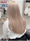 5053ブロンドベージュハイライトバレイヤージュハイトーンカラー