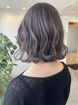 シェリー(Che'ri)&nbsp;大人ボブにグレーカラー /  MANA