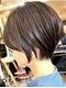 サイカエー(SAIKA)の写真/【カット¥3800～】失敗しないショートヘア◇貴女に似合うバランスをご提案!どこから見ても可愛いショート♪