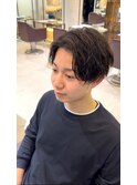 波巻きパーマ メンズパーマ