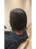 切りっぱなしボブ
