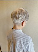 グレイヘアカラー×ローライト@伊達　3/8