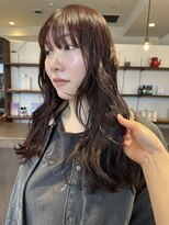 ドレープ(Dreap) 【nanoka】暖色ブラウン