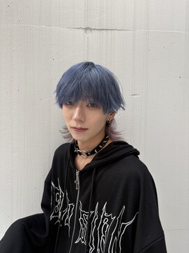 スティミュラス(Stimulus) クラゲウルフメンズブリーチブルーピンクカラー 滝沢大貴