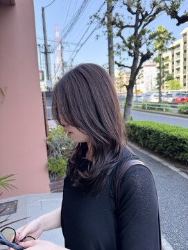 アイニティ 緑地公園(Inity) レイヤーカット×オリーブグレージュ♪