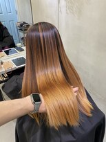 ワンズ リー 上大岡店(One's ly)&nbsp;髪質改善韓国レイヤー縮毛矯正インナーカラーくびれミディ前髪