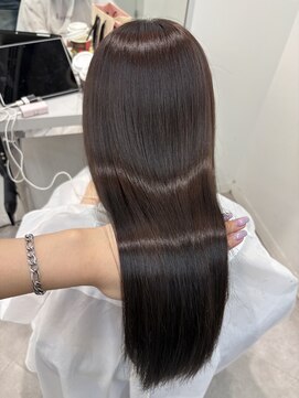 ユーフォリア 渋谷グランデ(Euphoria SHIBUYA GRANDE) ラベンダーカラー ラベンダーグレージュ ブリーチなしカラー