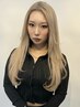 【安藤指名限定】プレミアムケアブリーチカラー＋メンテナンスカット