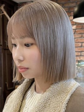 ボコカ(bococa) 【macana指名】ミルクティーベージュハイトーンブリーチ