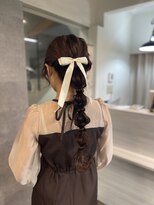 ハイル(KHAIR)&nbsp;ぽこぽこ/編みおろし/ふんわりヘアセット