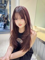 ロンドウル 熊本(Lond ulu) 暗めカラー/レイヤーカット/髪質改善/縮毛矯正/韓国ヘア