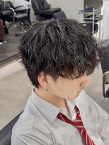 リベル(LIBER)&nbsp;シャドウパーマ/波巻きパーマ/メンズパーマ