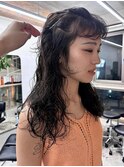 ロングパーマ/スパイラルパーマ/くせ毛風パー/くるくるパーマ