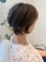 ザビー(THE B)&nbsp;本八幡×ふんわりショートボブ×立体ツヤカラー