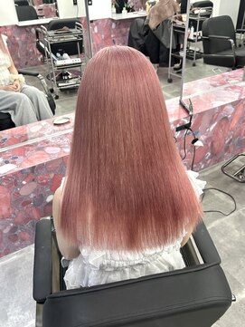 ペレ 栄店(PELE) ミディアムヘア/デザインカラー/フェイスフレーミング/栄