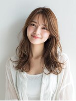 ニスル センター南店(NISURU) 黒髪/クラゲヘアー/オリーブグレー/小顔/ココアベージュ