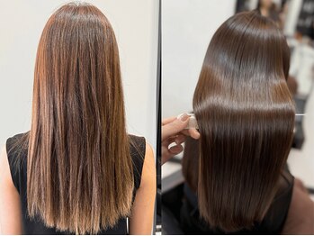 アディクト ヘアメイク(ADDICT Hair Make)の写真/【髪の傷みが気になる方へ】1人1人のお悩みや理想の質感に合わせた最善のケアメニューをご提案。
