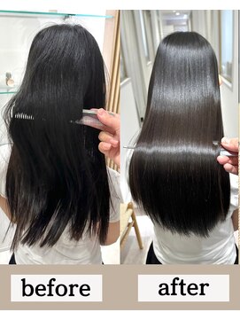 髪質改善ストレートエステ