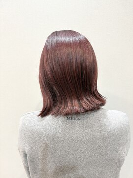 ミディアムボルドーカラー◎