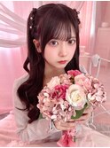 橋本菜々子ちゃん編み上げハーフツイン＊まゆ/大須 /矢場町