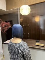 アールトゥーヘアー(art To Hair) ブルー/淡いカラー/くすみブルー