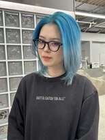 セーハ(CEJA)&nbsp;turquoise×white