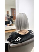 シエル(Ciel)&nbsp;ハイトーンボブ/ホワイトアッシュ/シルバーアッシュ/シルバー/