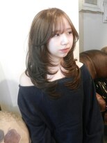 ブロック ジャポン(bloc japon) ブリーチ無し マットベージュ ミディアムレイヤー/奈良伶華