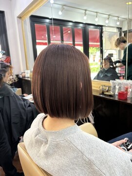 シャンプーボーイアネックス(SHAMPOO BOY Annex) 大人可愛いボブ20代30代40代セミロング◎長崎/佐世保