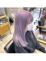 TONE（トーン）by Chara 池袋 髪質改善 ダブルカラー 【4月上旬OPEN（予定）】&nbsp;ハイトーンラベンダーカラー【池袋東通り】