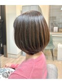 レイヤーボブ【eon】ミセス、大人女性、白髪、マイナス6歳ヘア