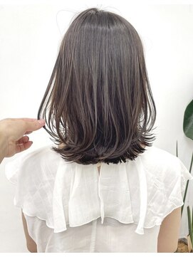 ニューライン 豪徳寺 山下(New-Line) ふわっと!鎖骨ミディアム ニュアンスカラー