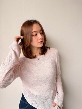 クラン 岡本(Chlan) ワンホンボブ　ハニーベージュ