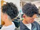 アパカバールオム 鳳店(APAKABAR HOMME)の写真/セットが簡単でキマる！パーマと眉でつくる、時短×清潔感のある理想のメンズスタイル。