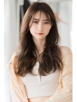 ペグ(Peg)&nbsp;透明感大人のシースルーバング/仙台/個室サロン/髪質改善