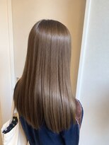 お～るうぇいず(always)&nbsp;ブリーチなしハイトーンミントベージュ髪質改善カラーレイヤー